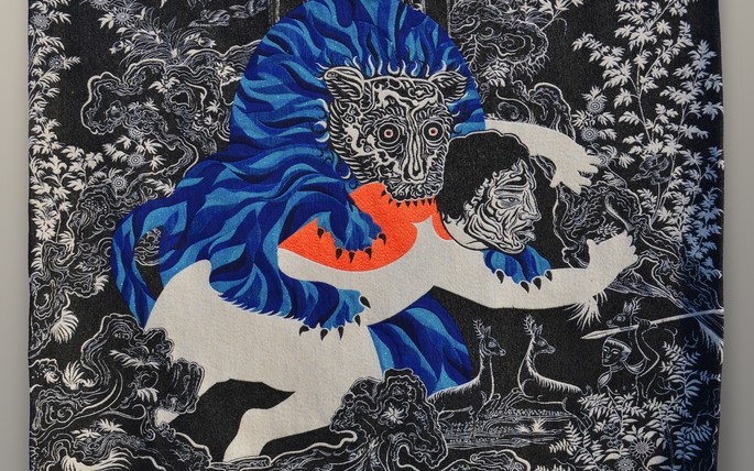 Image: Award winner Paul McLachlan, Blue Lion (2018)