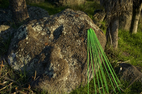 Pauline Rhodes, Toward the Light, Land Extensum series - Rock (Preliminary work), 2014