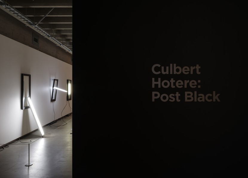 Image Credit: Culbert Hotere: Post Black, installation view, CoCA Toi Moroki, 2021. Photographer: John Collie.