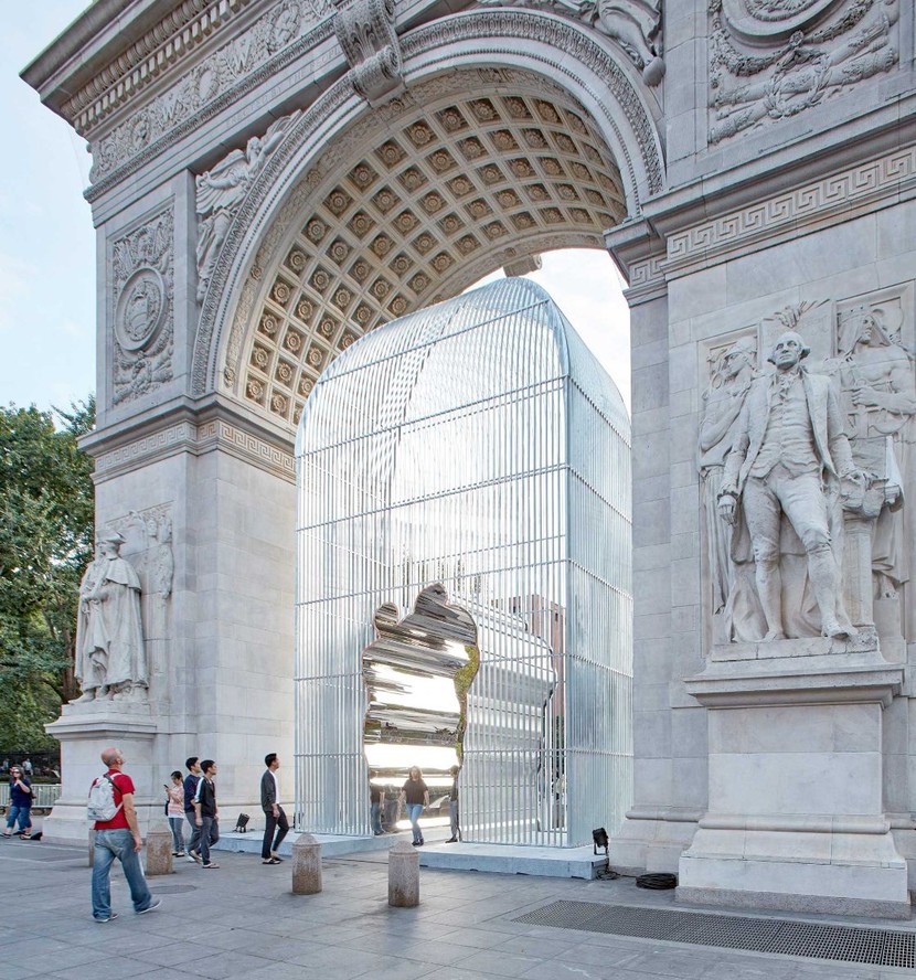 Image: Ai Weiwei, Arch, Washington Square, New York, Crafted by Urban Art Projects, Image Courtesy of UAP