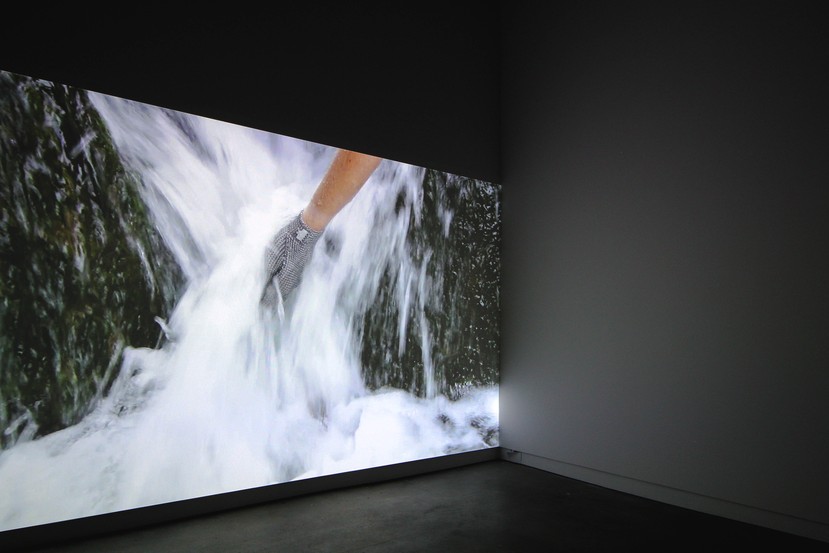 Image: Installation view of Conor Clarke's Unchained Melody. Credit: Rachel King