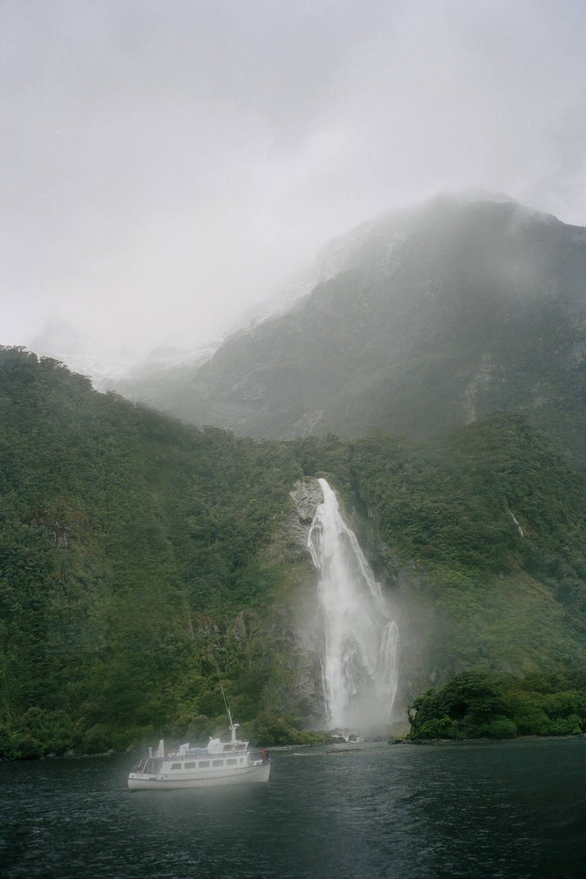 Gavin Hipkins, The Homely: Milford Sound (Falls), 2004. Colour photograph. Courtesy of the artist.