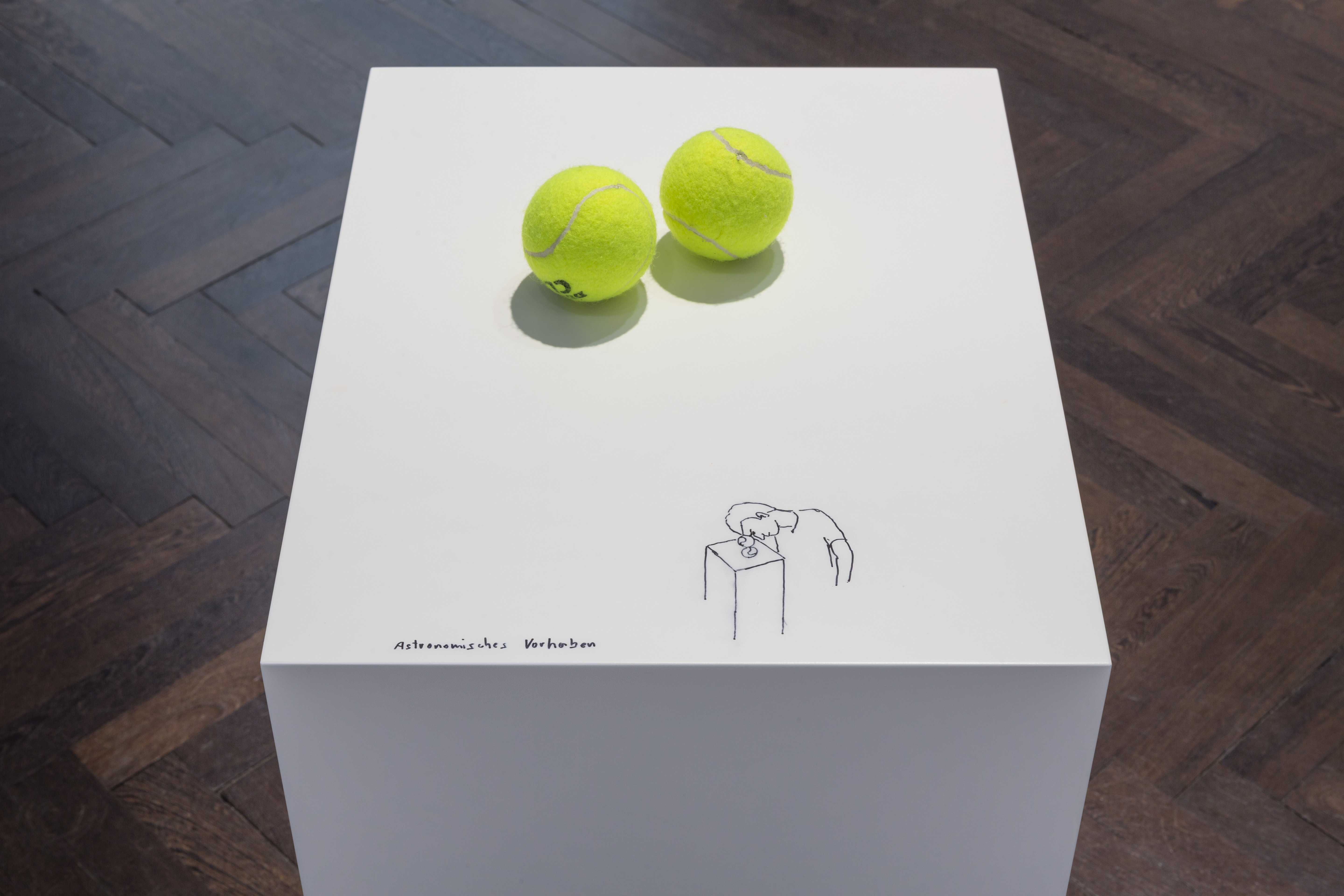 'One Minute Sculpture - Astronomical Enterprise' Erwin Wurm 2005-2015