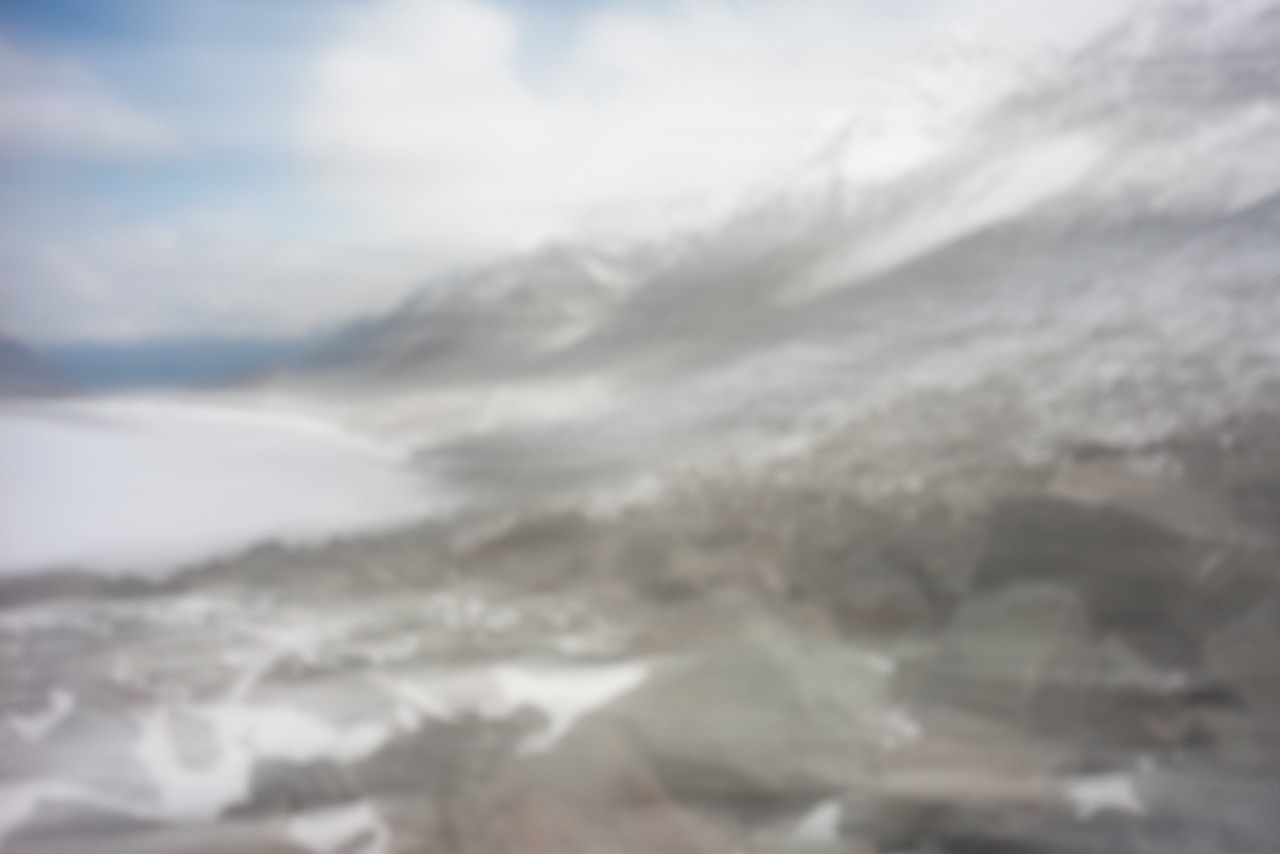 Tim Knowles 'Glacial Creep - Haupapa Tasman Glacier' Image courtesy of the artist
