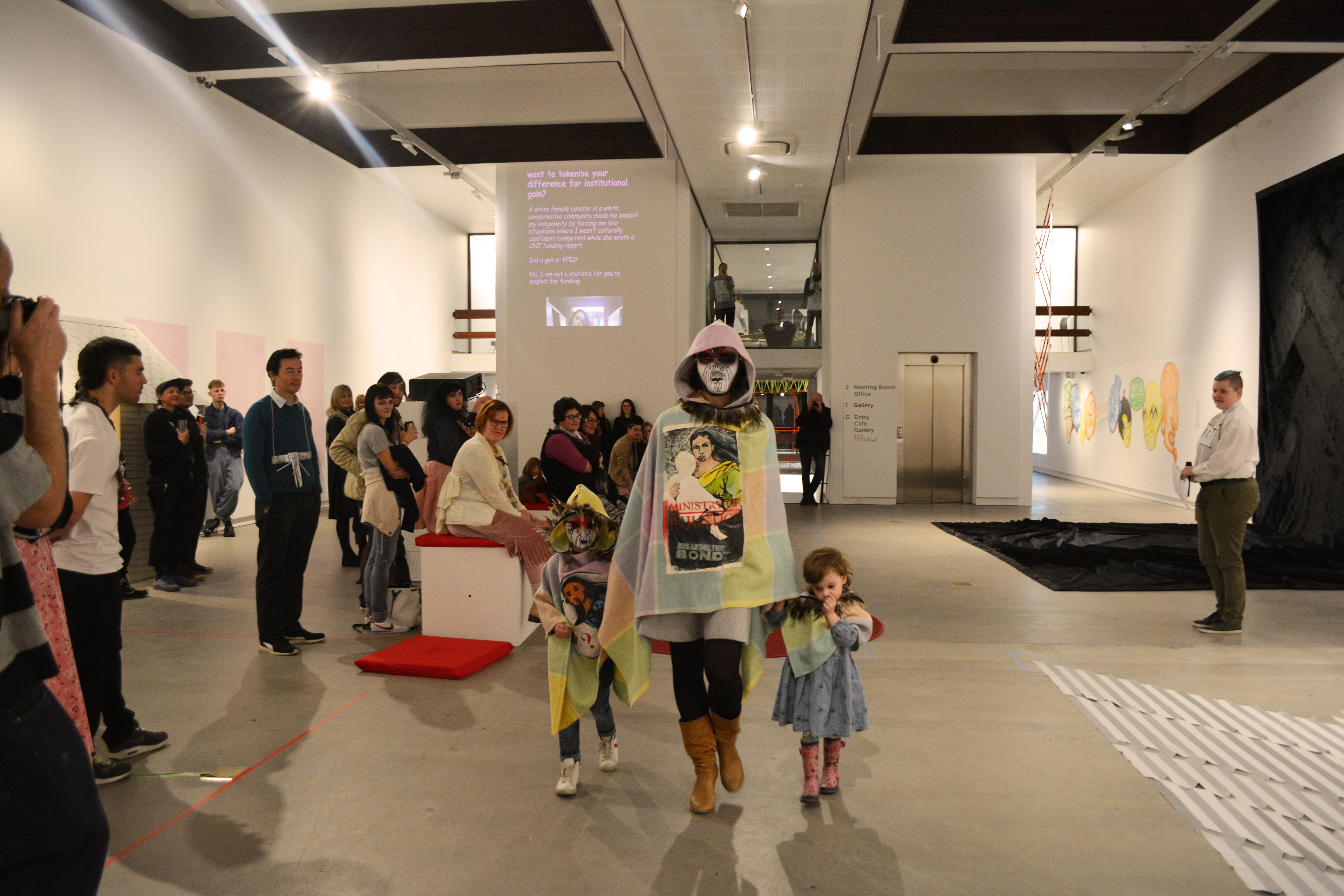 'The Anti-Fashion Show' Robert Baker, Dee Chisholm, Tony Scanlon, Carrot Boy, Erena Moses Photo Credit Ater Beelobeva