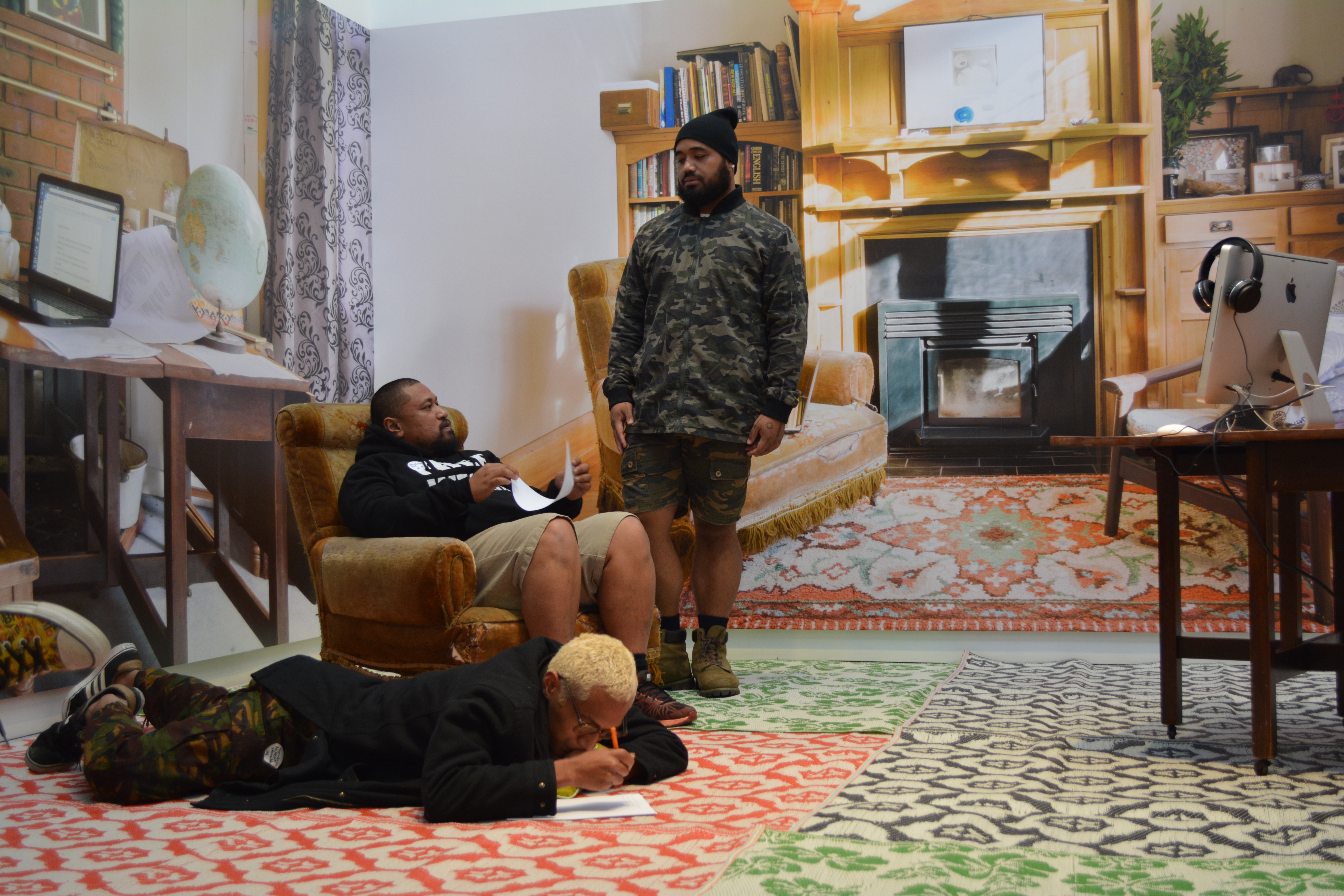 Performance by FAFSWAG, opening of MAKING SPACE. 2017. Photo: Janneth Gil