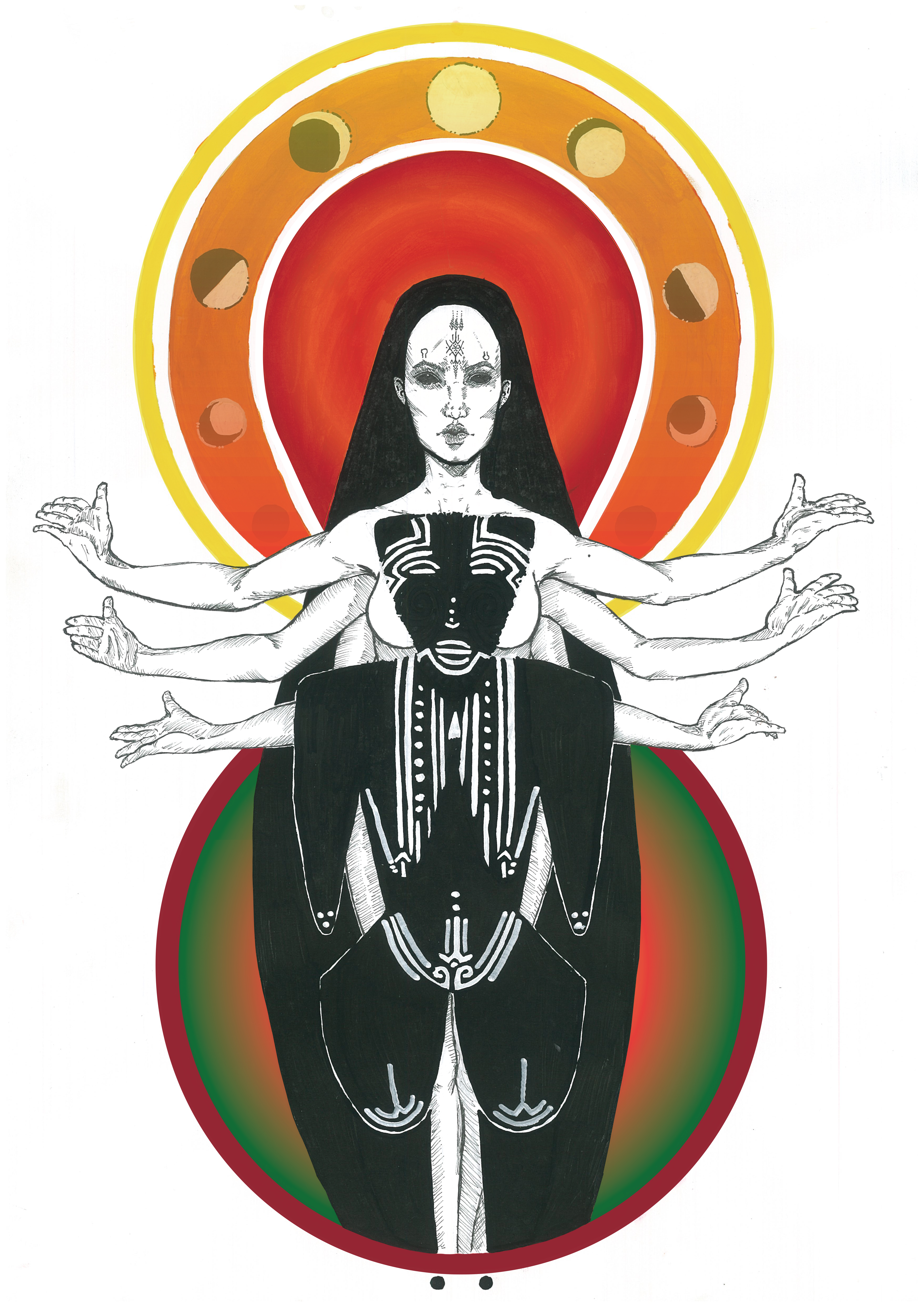'Goddess', 2017 Manu Vaea