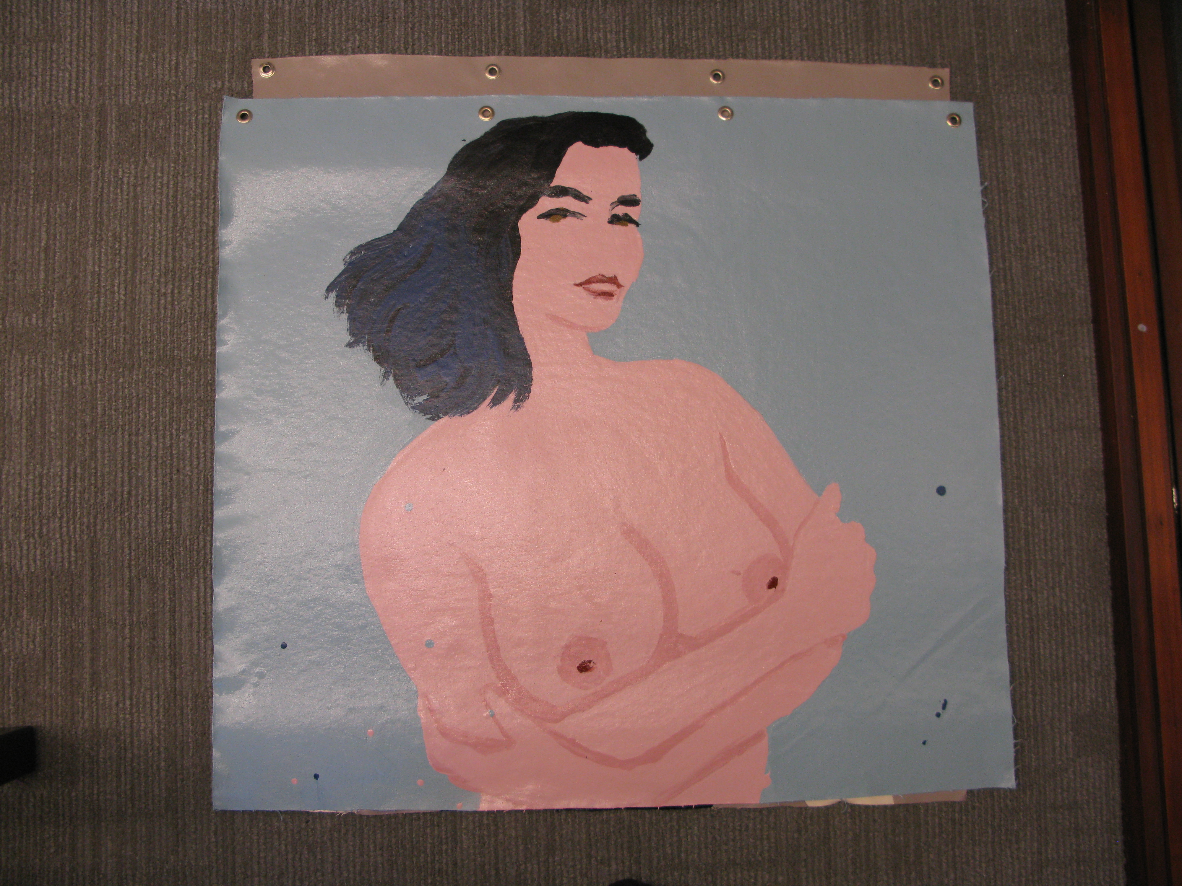 'After Matisse, Draped Nude' Julia Holden