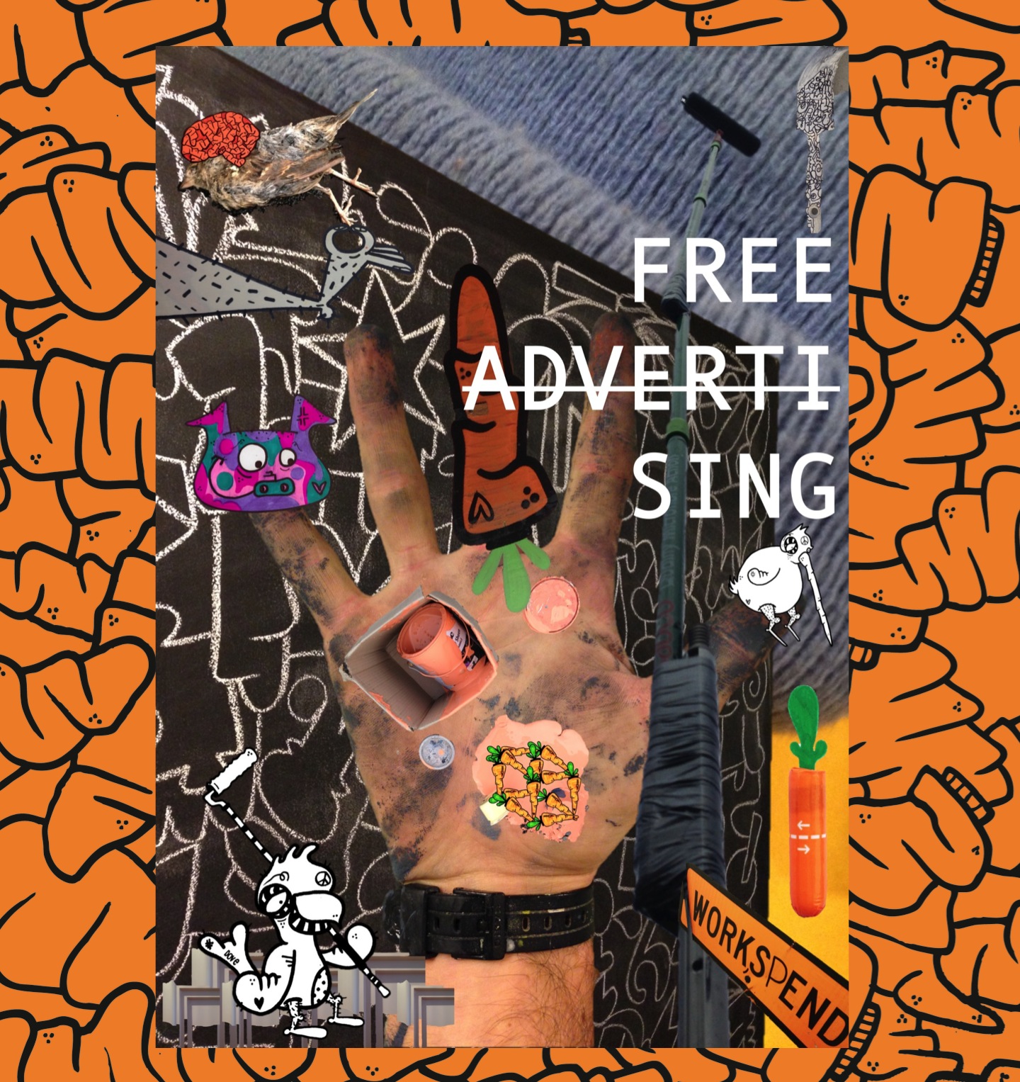 'Free Advertising', 2017 Carrot Boy
