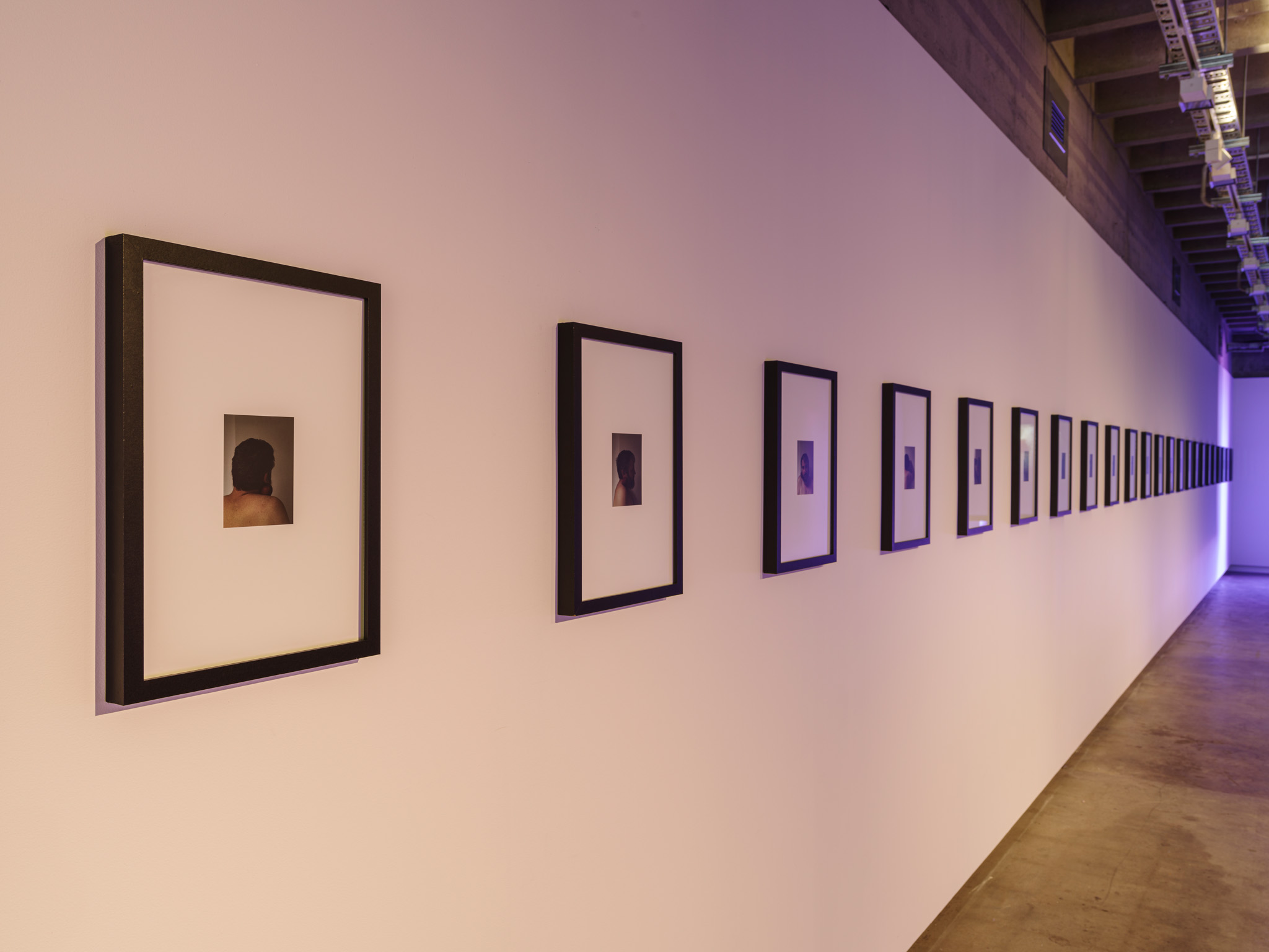 Installation view of 'Fading to the Sky' at CoCA, 2021, Christian Lamont, Steve Carr
