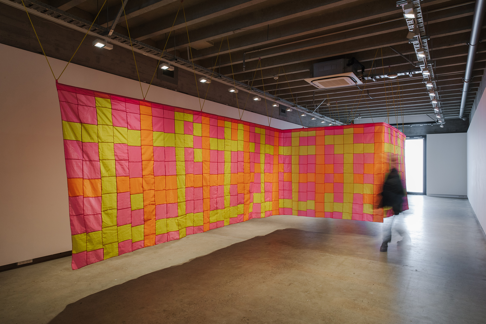'Gently Ribbed' Tinu Whetū and Turumeke Harrington Installation Image Photo Credit Nancy Zhou