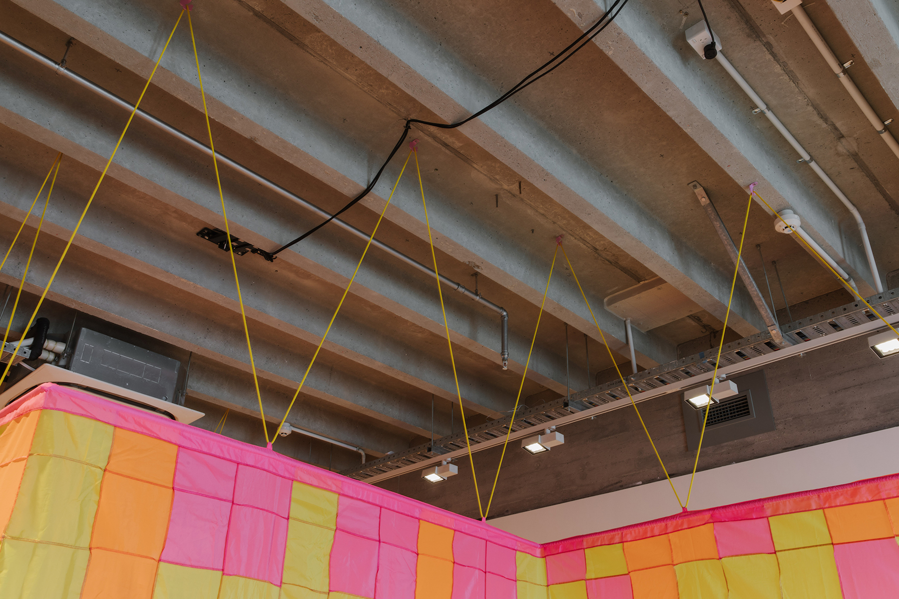 'Gently Ribbed' Tinu Whetū and Turumeke Harrington Installation Image Photo Credit Nancy Zhou
