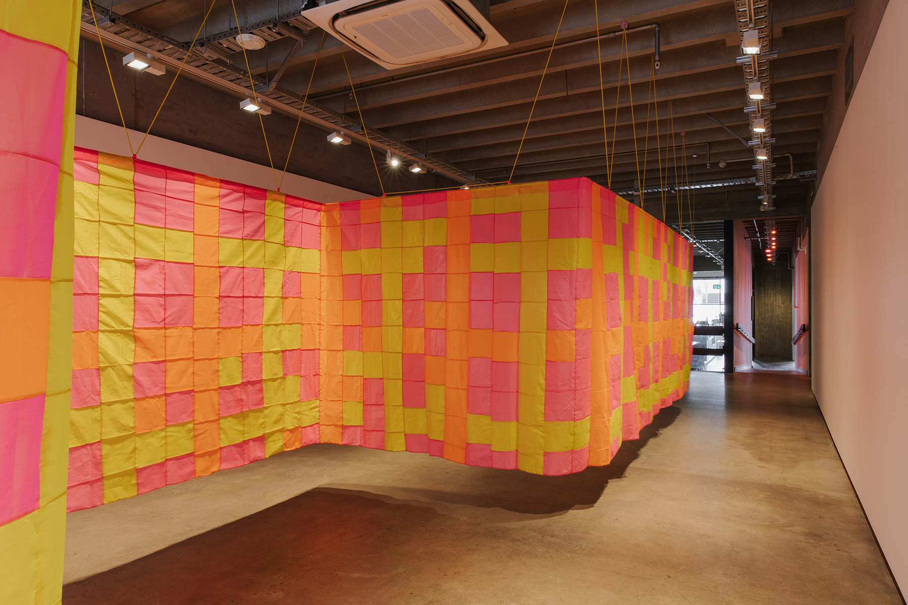 'Gently Ribbed' Tinu Whetū and Turumeke Harrington Installation Image Photo Credit Nancy Zhou