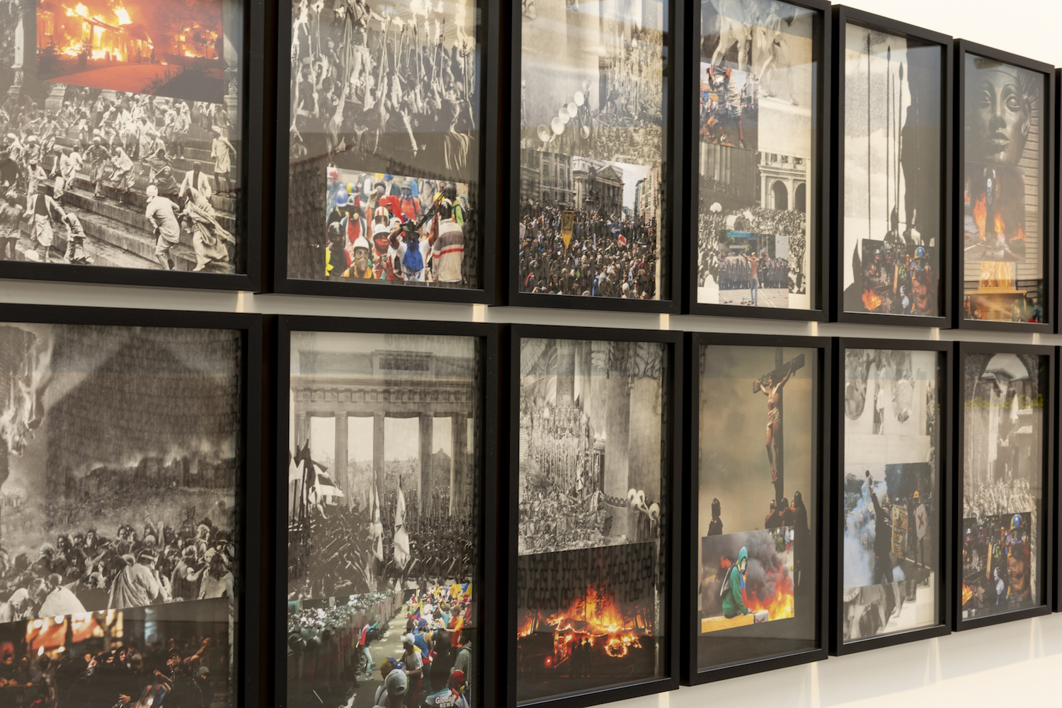 '...see you in front of the flames.' Judy Darragh. CoCA Installation March 2022, Photo Credit Sarah Rowlands