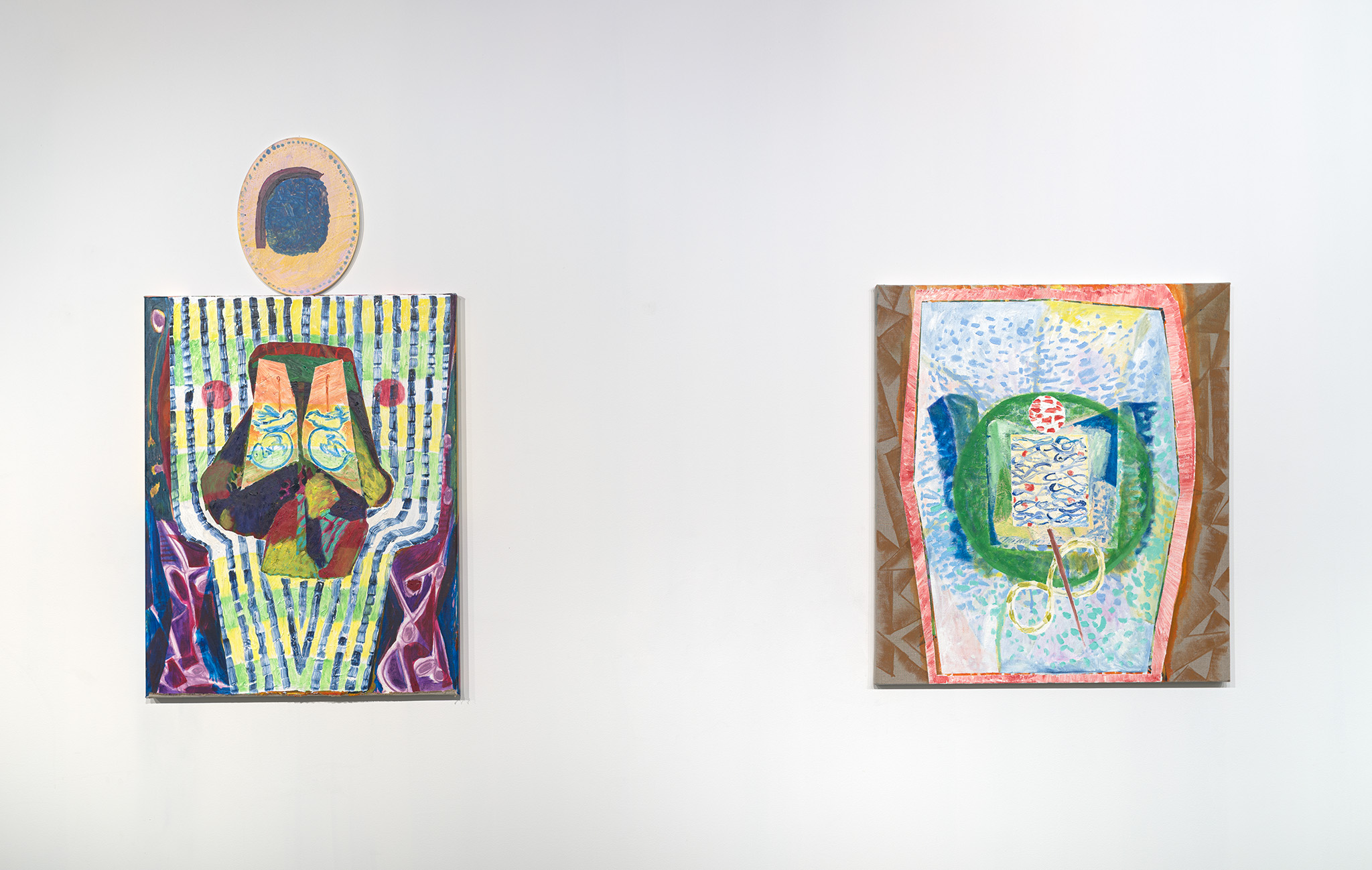 Nicola Farquhar, 'Eirth', 2022 and 'Ifinity', 2022, Image Credit John Collie