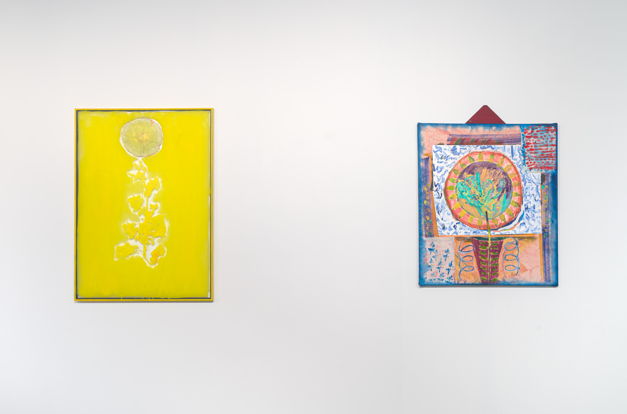 Nicola Farquhar, 'Beach', 2022 and 'Osisp', 2022, - Installation view, Photo credit John Collie