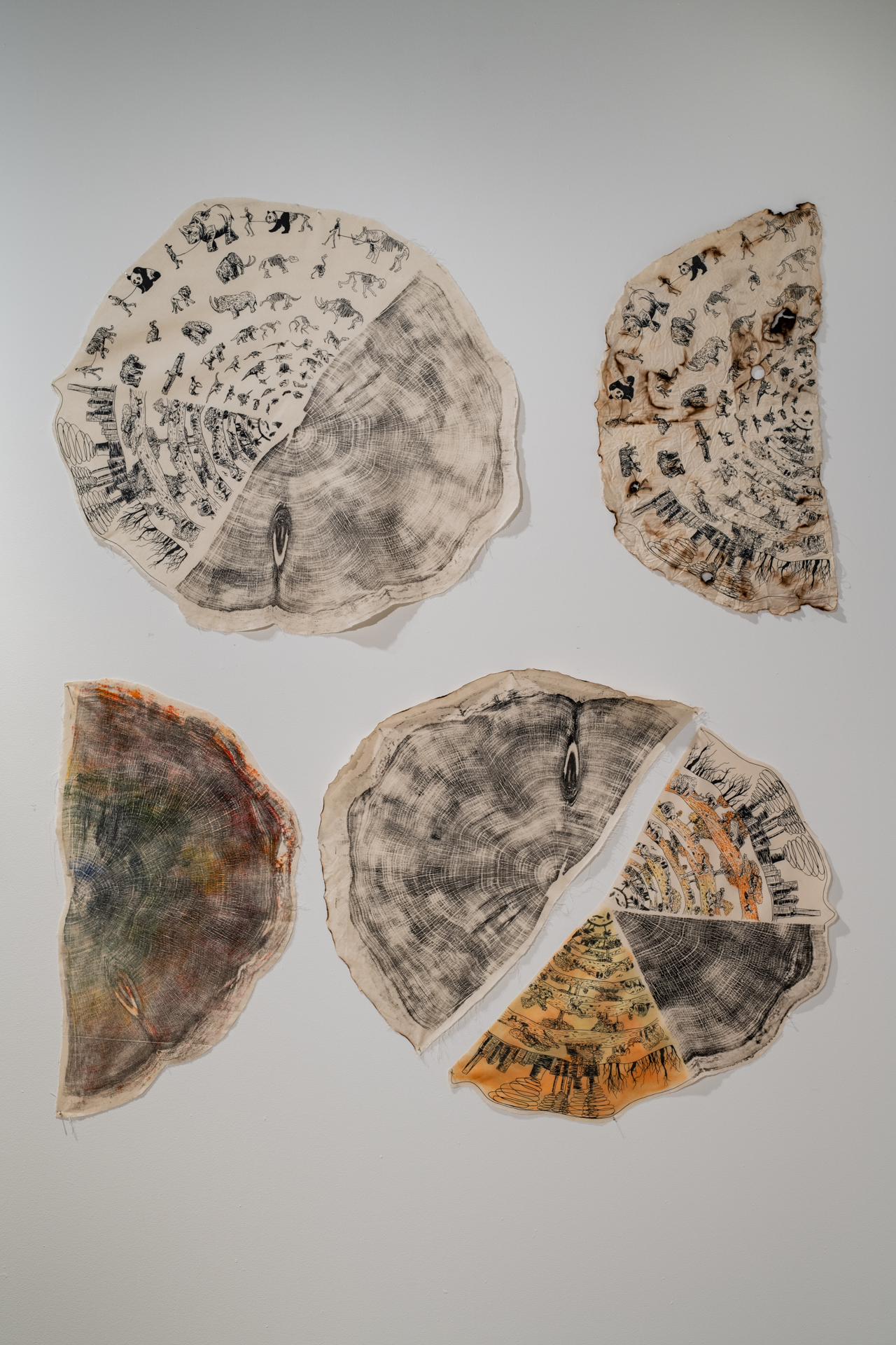 Courtney Bruce, 'Rings of time', Photo Credit Jamie Price and Owen Spargo