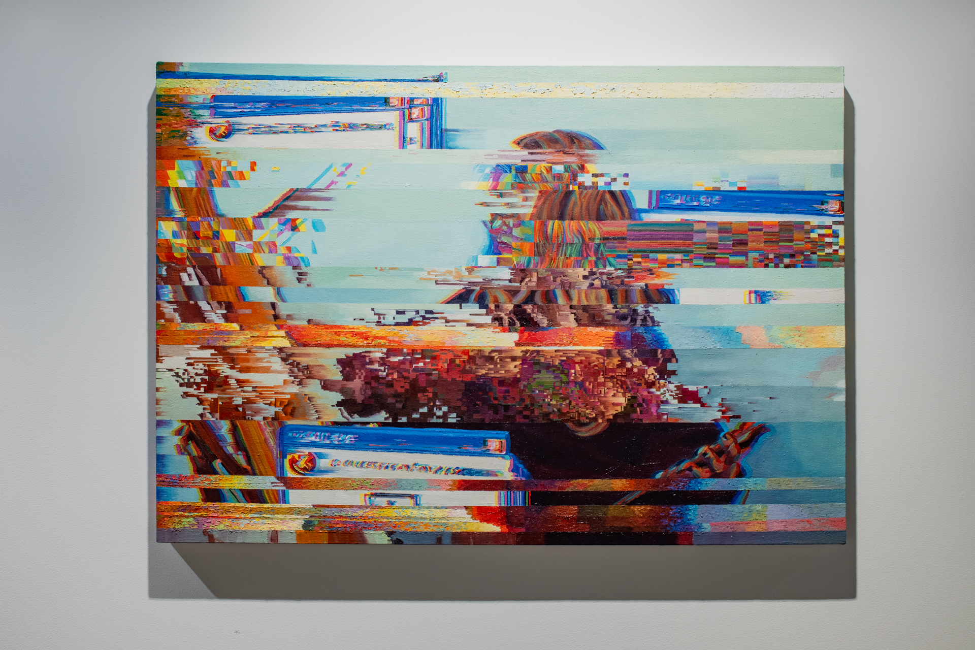Holly Murrell, 'Untitled', 2023, 710 x 1020mm, Oil paint on canvas, Photo Credit Jamie Price and Owen Spargo