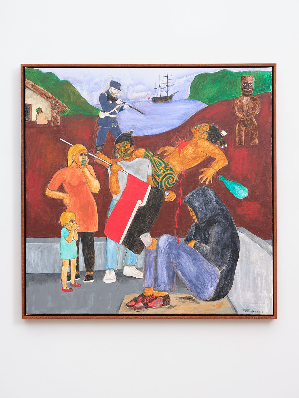 Robyn Kahukiwa 'Cause and Effect', 2023, Image credit Samuel Hartnett and Season