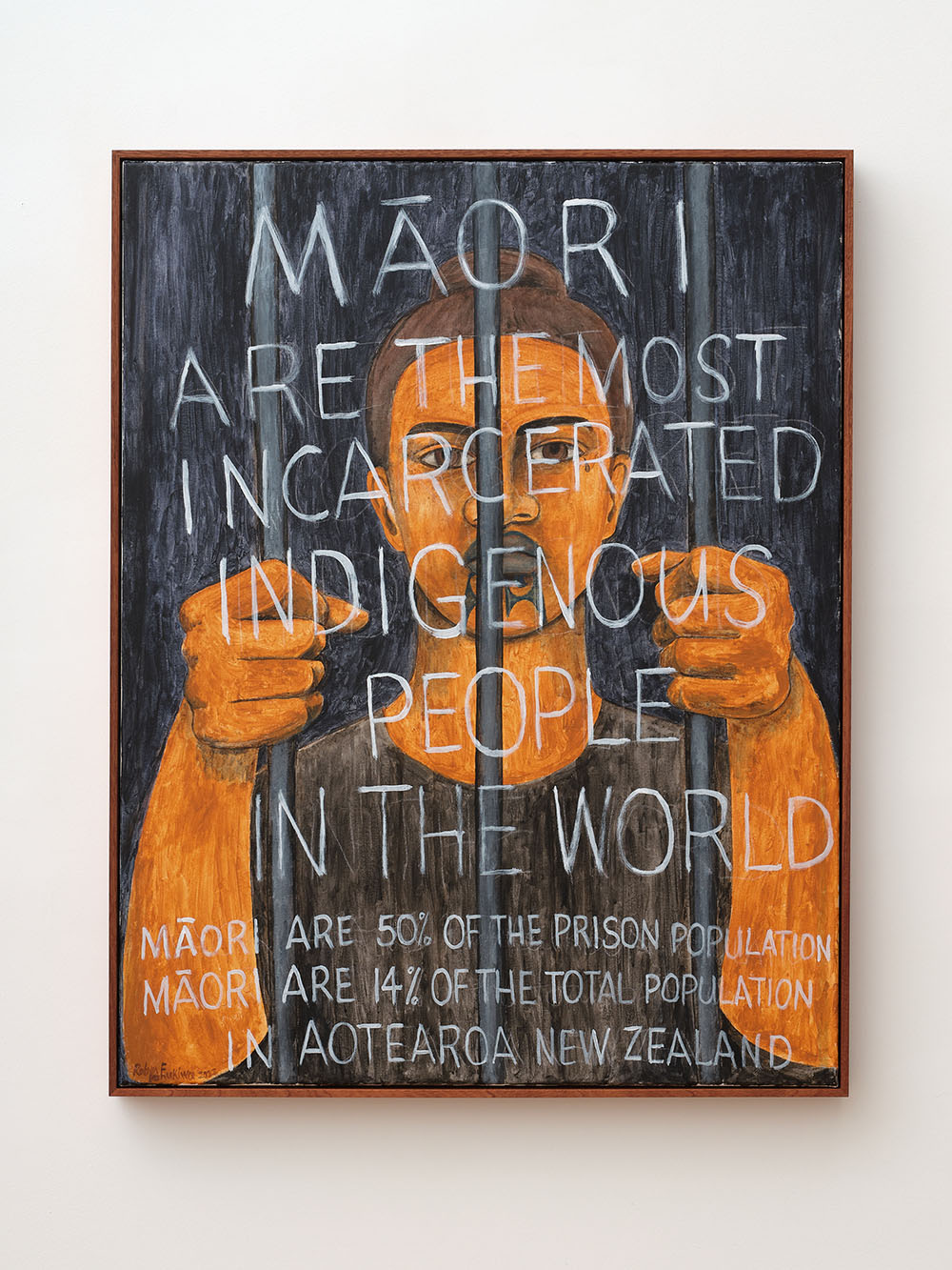 Robyn Kahukiwa 'Incarcerated', 2022, Image credit Samuel Hartnett and Season