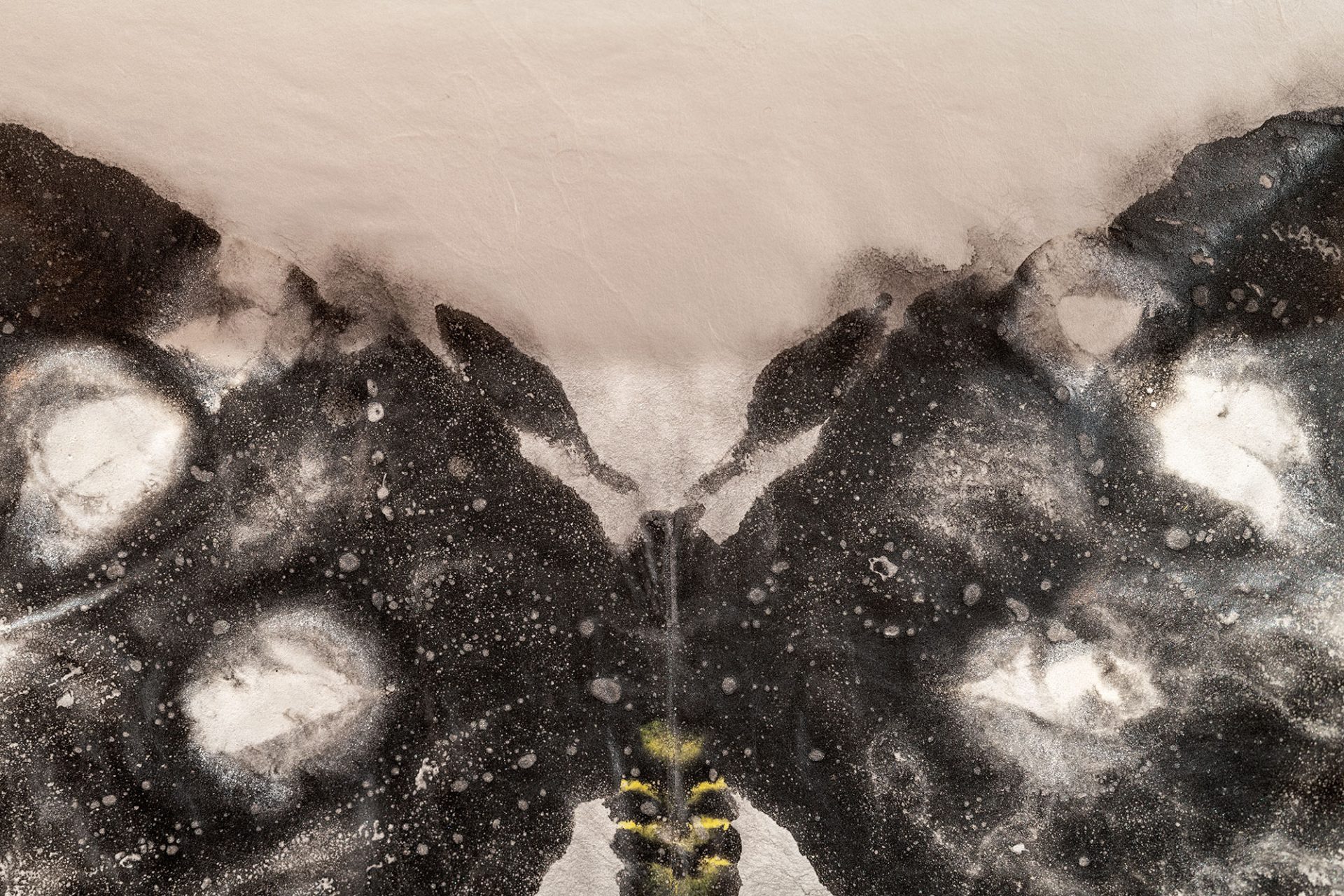 Emma Kitson, 'I te māra o te pō', 2022 - detail, Photo Credit Owen Spargo