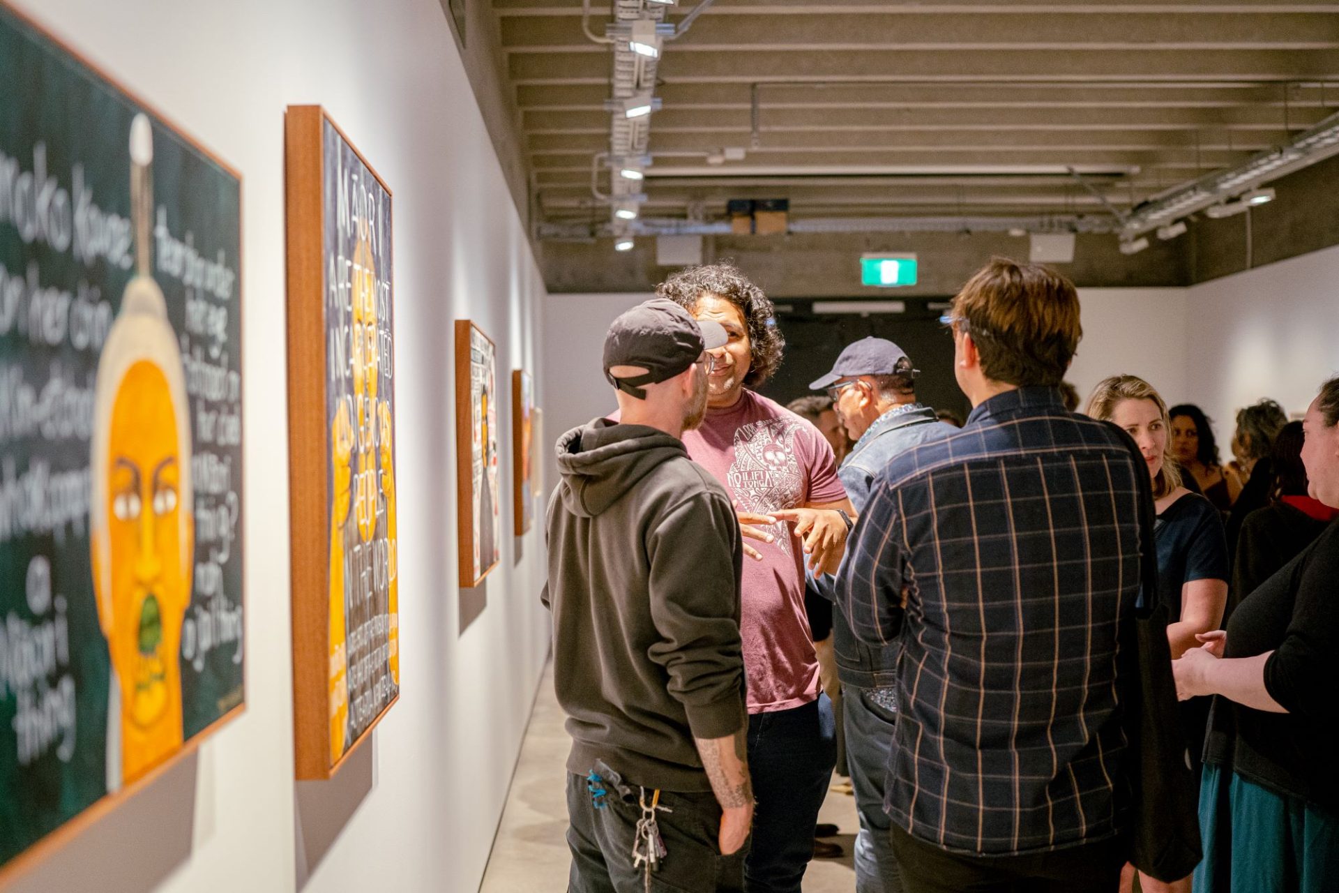 'Tangata Whenua' Opening event Photo credit Mikayla Hubert