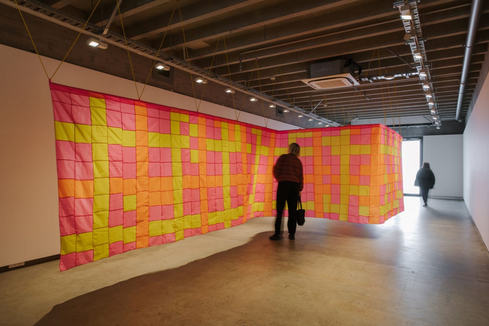 'Gently Ribbed' Tinu Whetū and Turumeke Harrington Installation Image Photo Credit Nancy Zhou