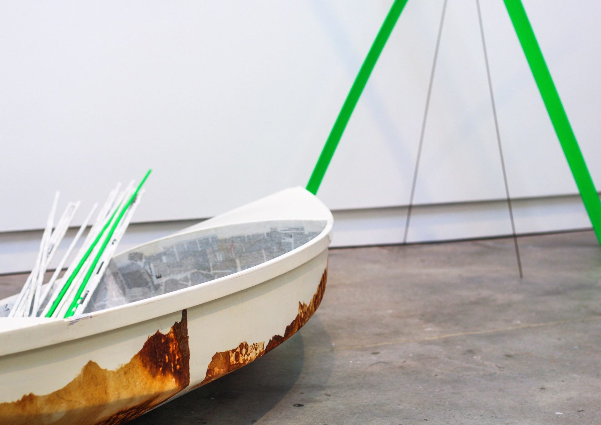 Installation, 'Time Ongoing, Pauline Rhodes, Photo credit Rachel King