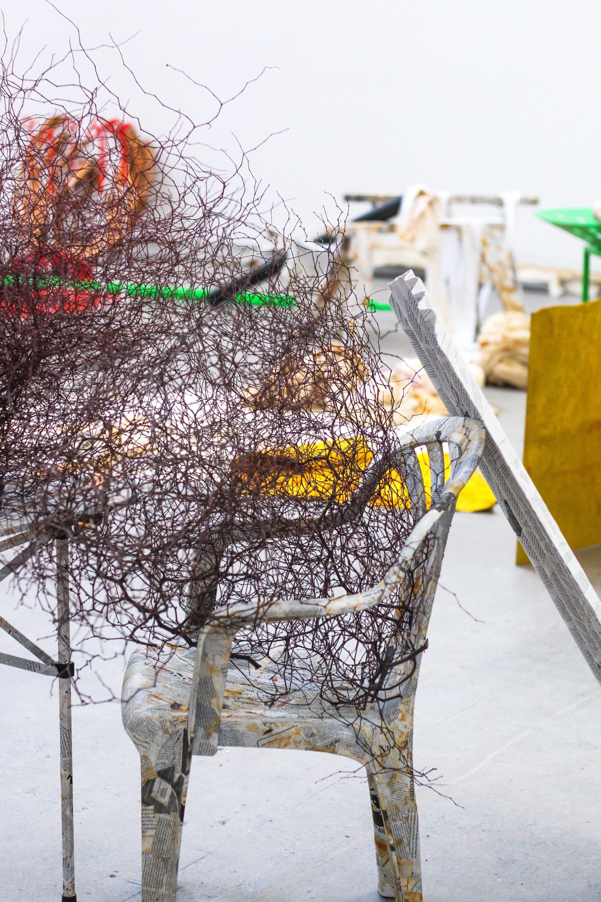 Installation, 'Time Ongoing, Pauline Rhodes, Photo credit Rachel King