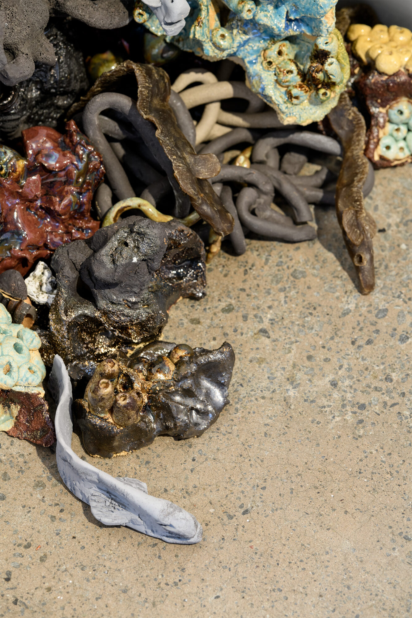 'Swimming through the Industrial Zone 1', Taarn Scott and Hana Pera Aoake, Photo credit Owen Spargo