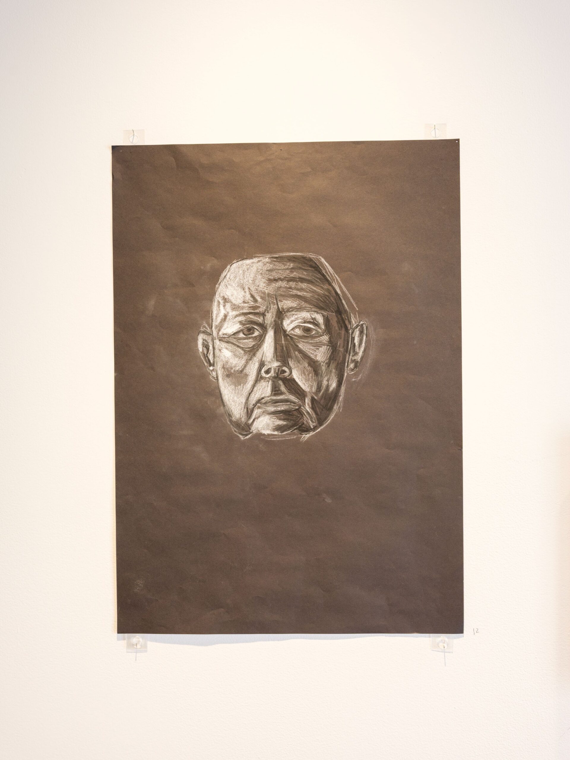Lauren Willet-Hall 'Father Now' Acrylic on canvas 30 x 21 cm 2025 Photo Credit Simon Jarman