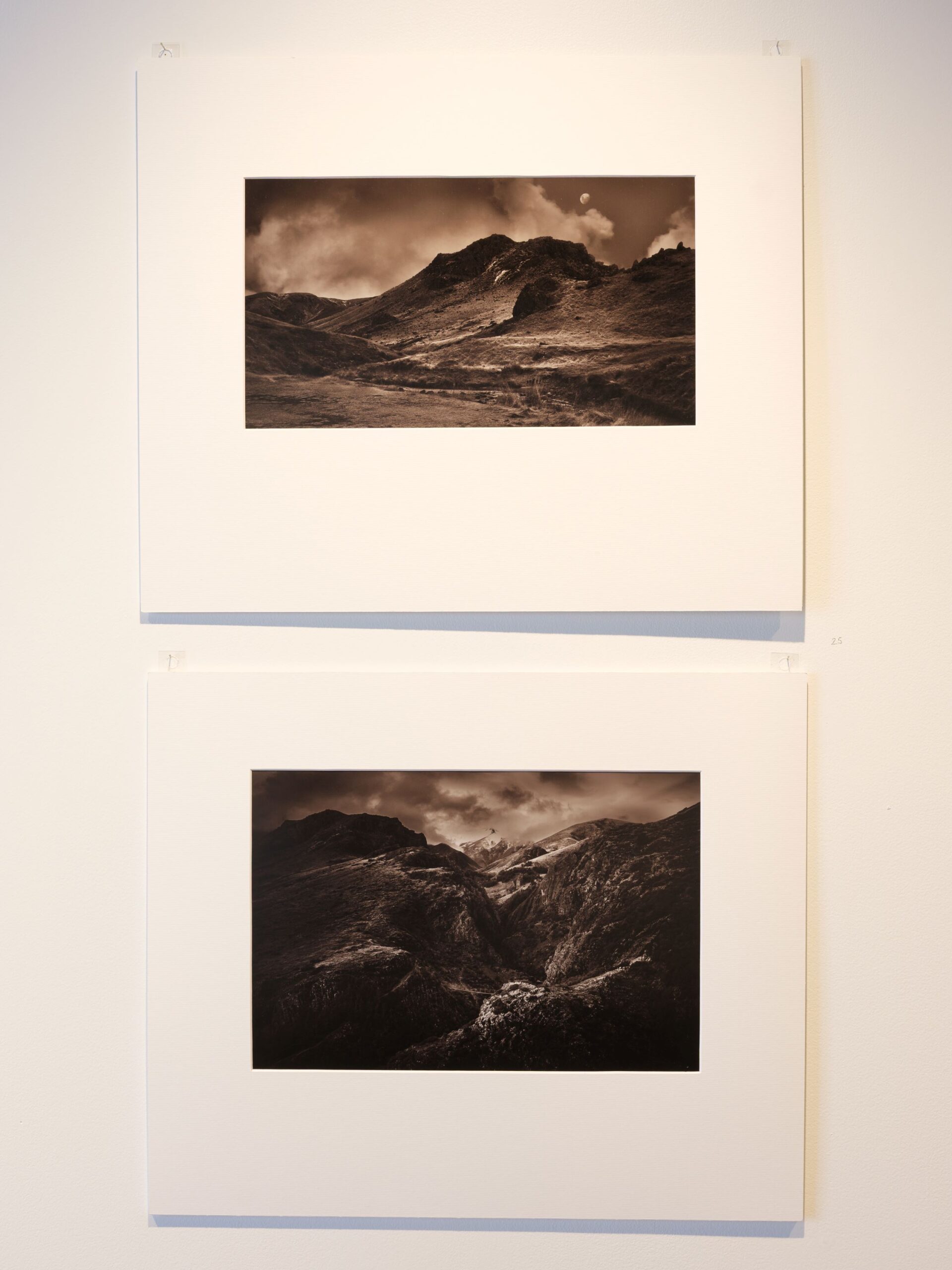 William Wills 'Leading Up and Split Open' Pigment ink photograph 42 x 60 cm each 2023 Photo Credit Simon Jarman