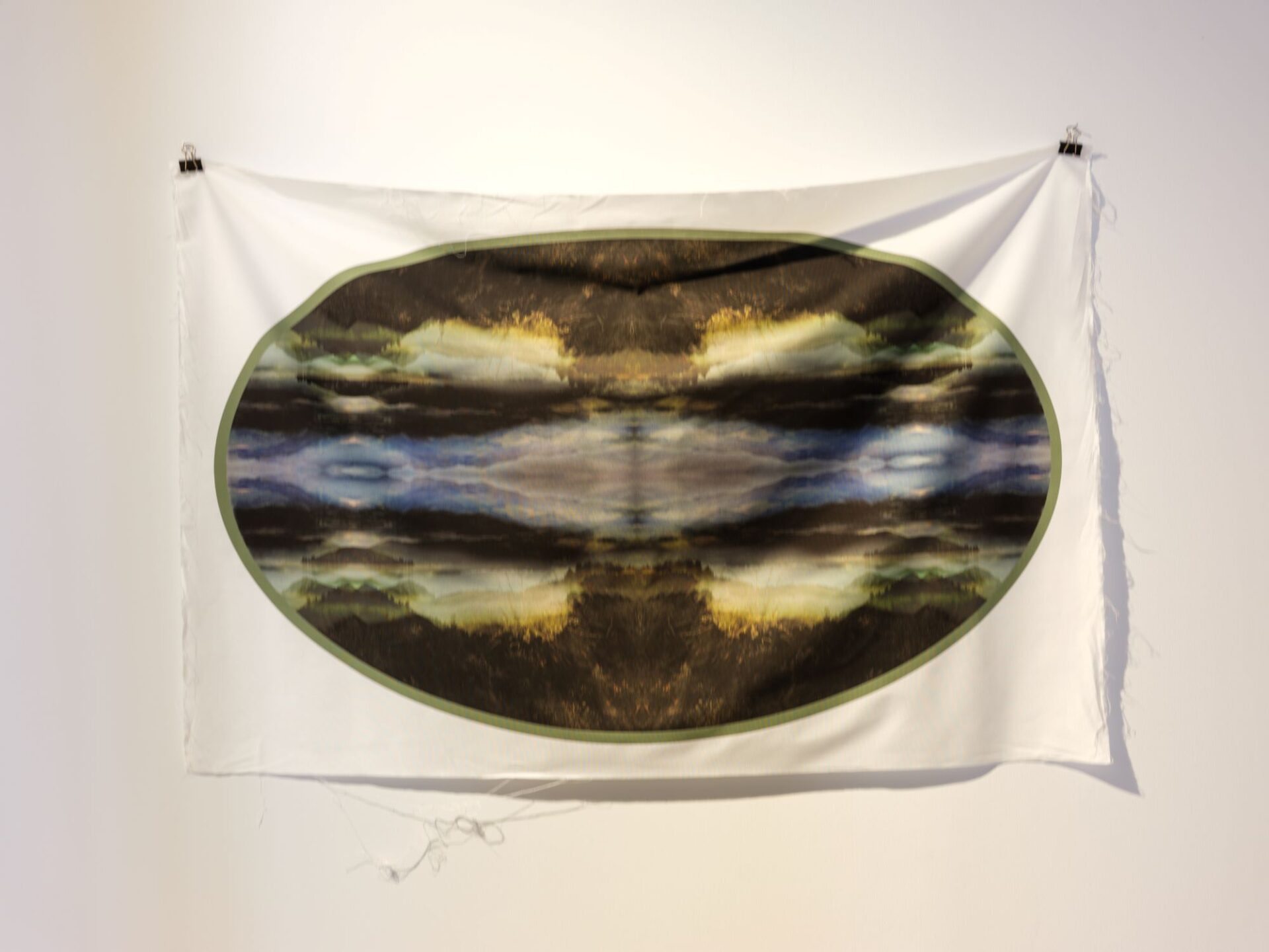 Rebecca Low 'Uplift 1' Photographic print on fabric 73 x 110 cm 2024 Photo Credit Simon Jarman