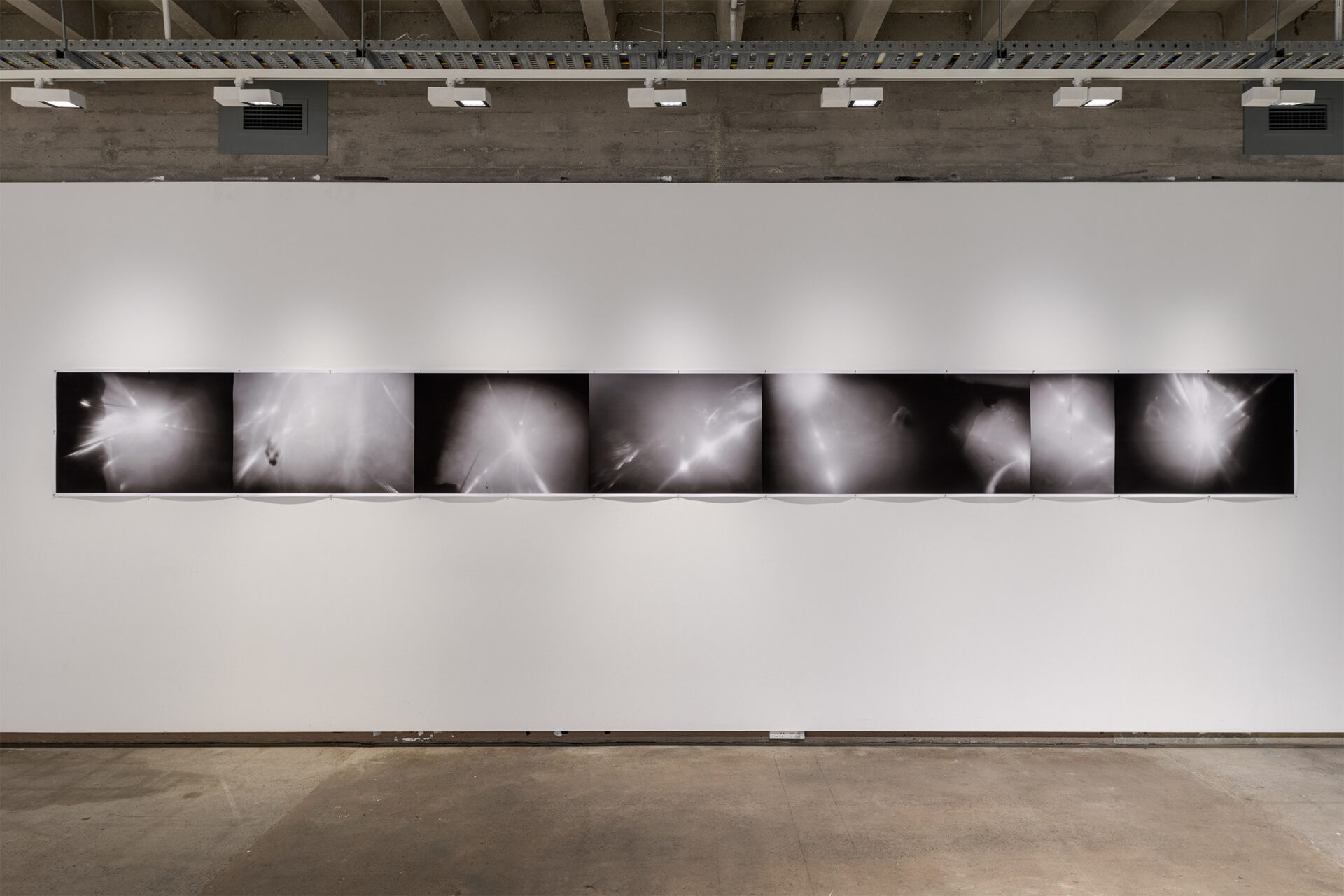 'There is (no) Anthropocene', Shelley Simpson, 'Attempting double', refraction, Digital print, 6000 x 600mm, 2025, Photo Credit Owen Spargo