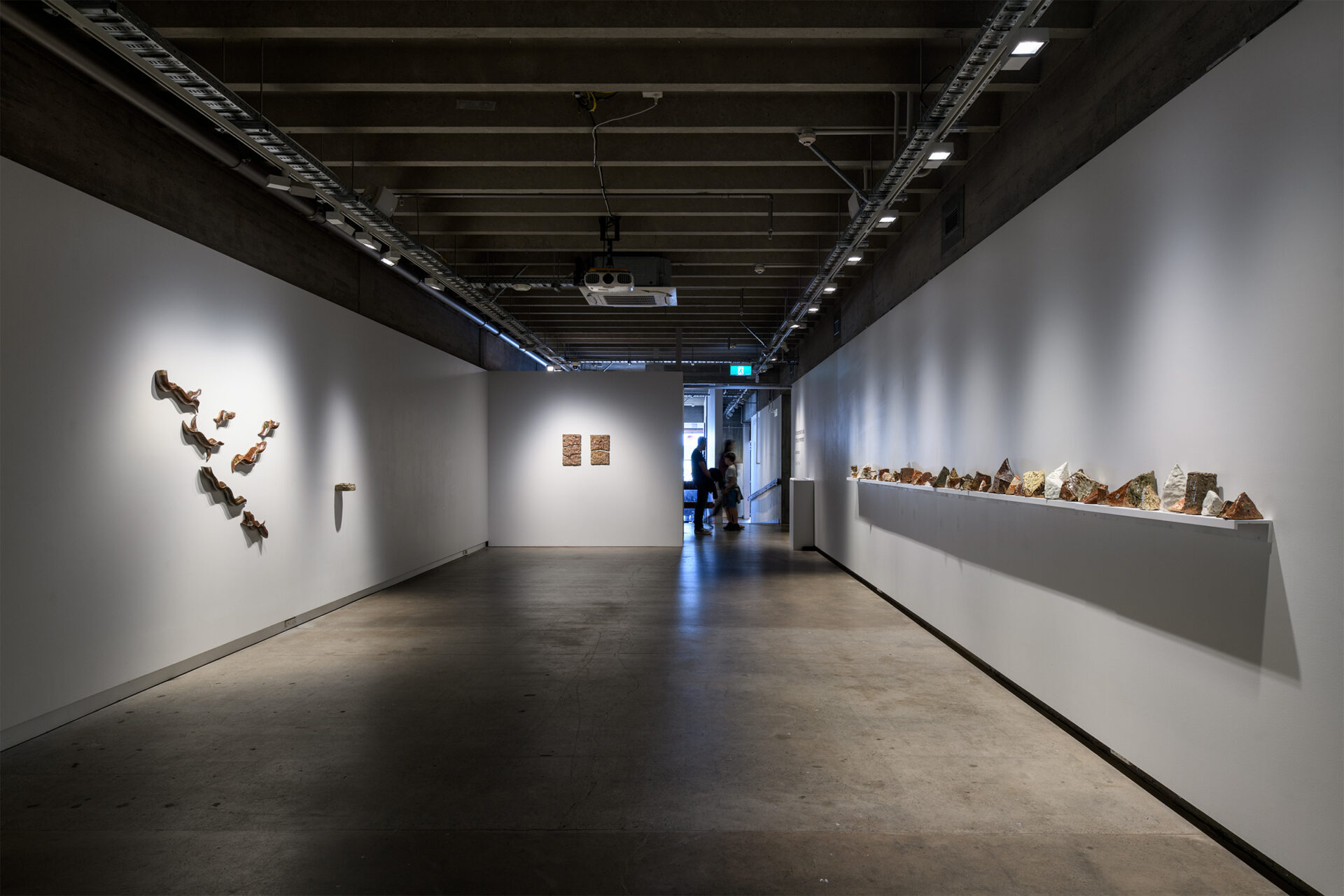 'Ka maumahara te uku (the clay remembers)' by Jess Nicholson, 2026 - gallery view