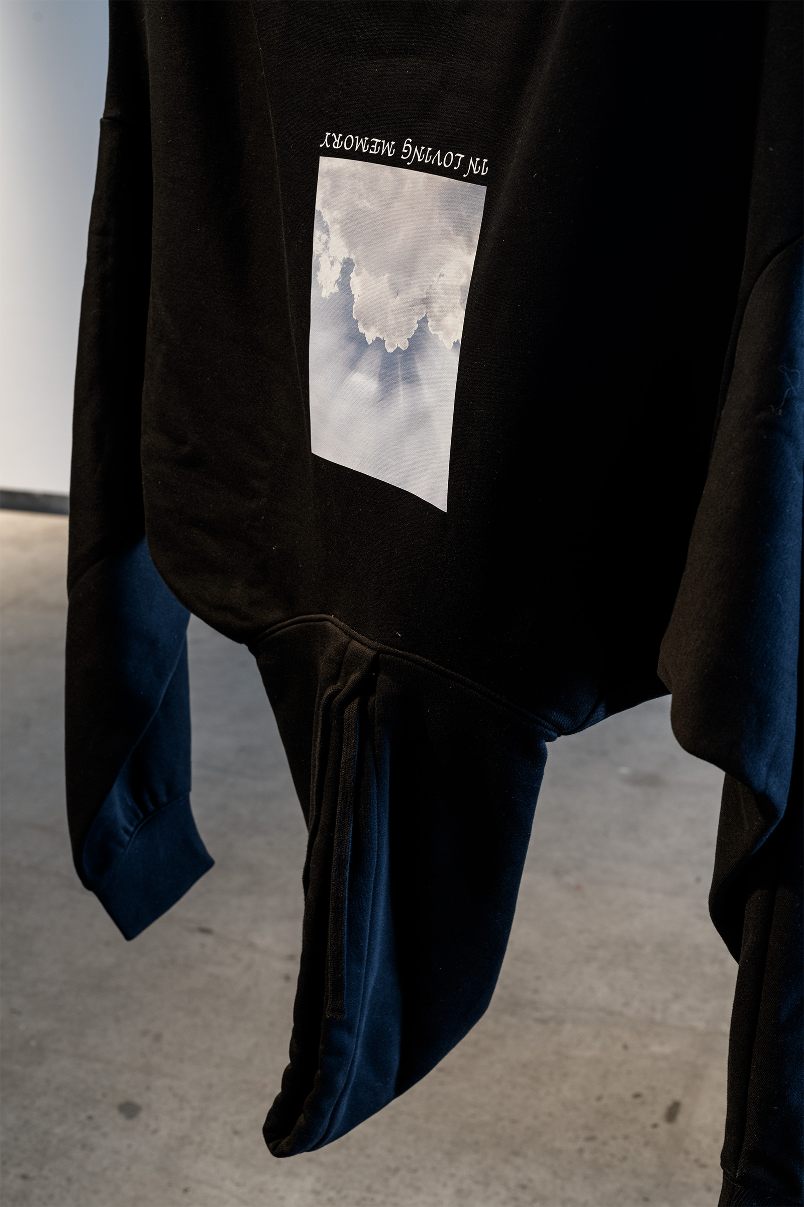 'Far, Far Away', - Detail Cast fiber glass and concrete, galvanised steel, polyester and cotton, 4000mm x 4000mm x 2400mm, 2023, Photo Credit Owen Spargo