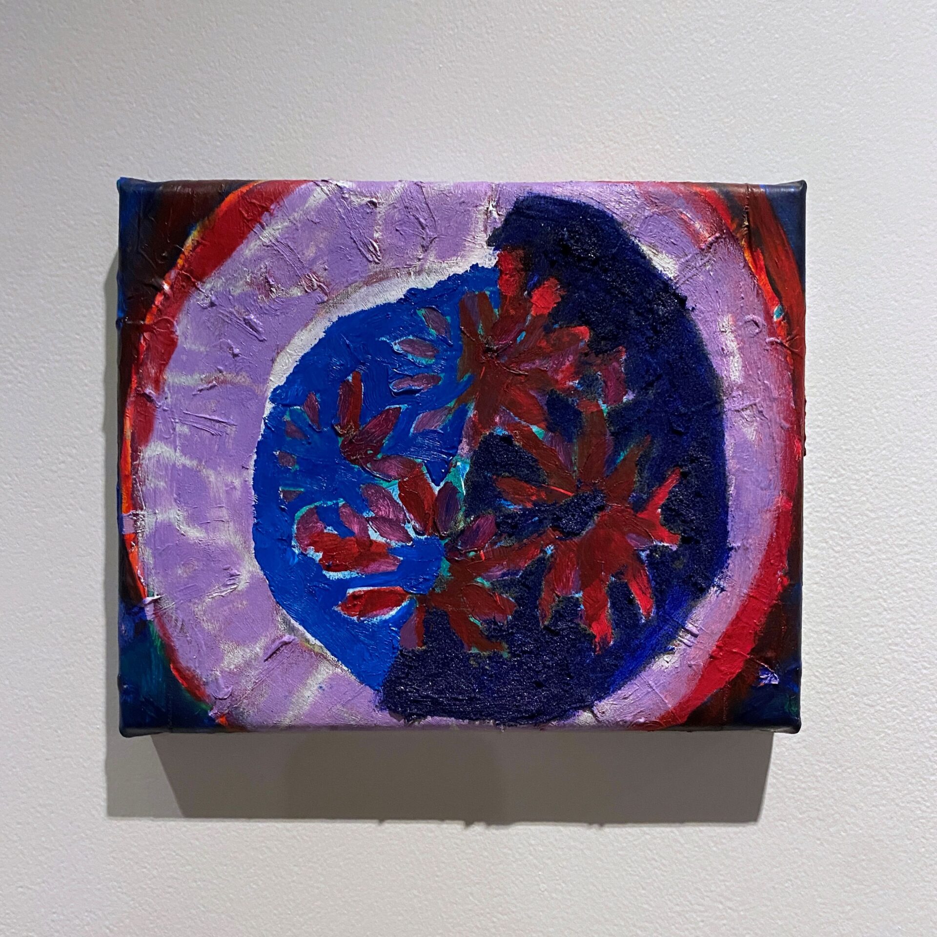 Nicola Farquhar, 'Rest' Oil and acrylic on linen, 350 x 300mm, 2025, $1800, Photo Credit Melissa Wong