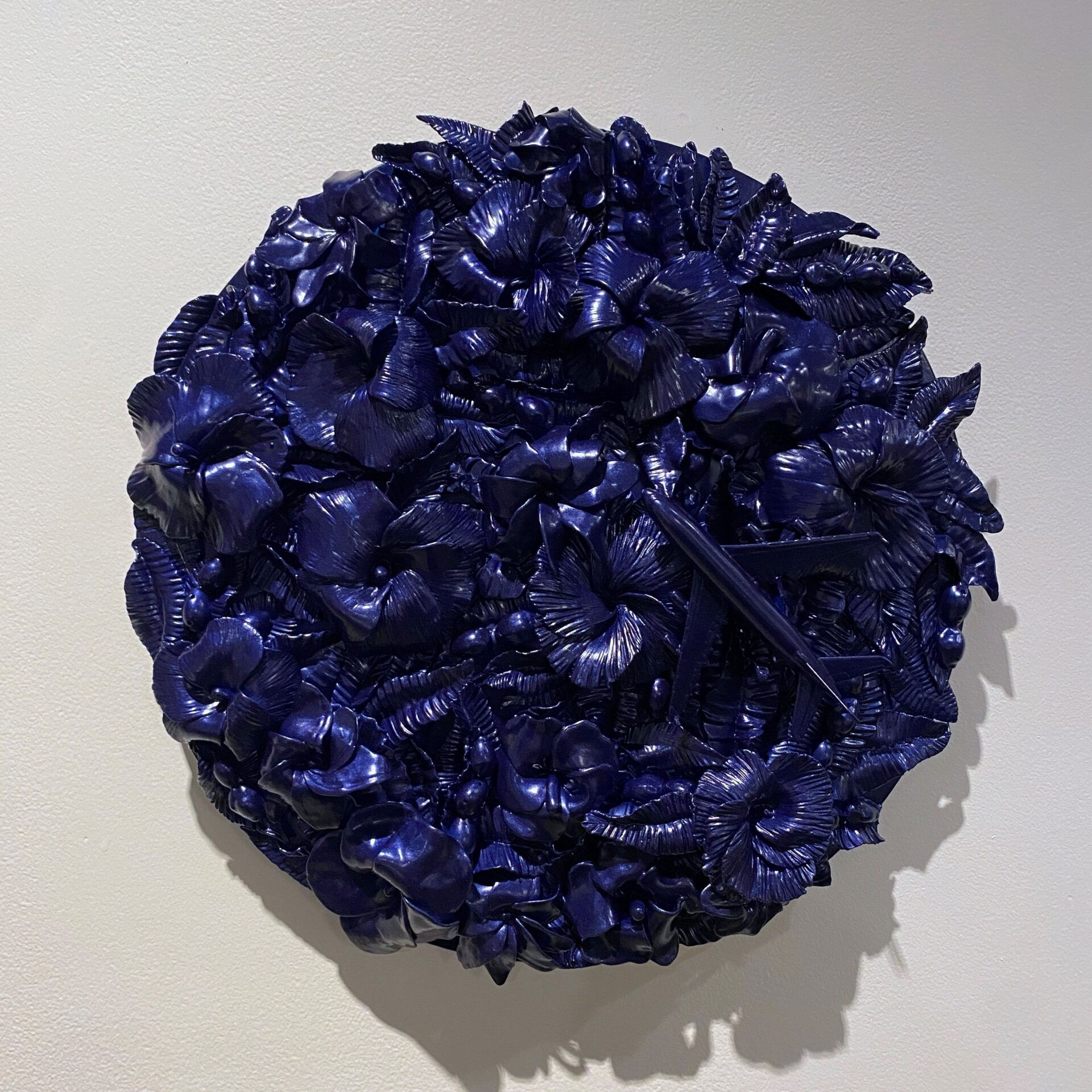 Nina Oberg Humphries, 'Horizons', Polymer, clay, and automotive paint, 400mm diameter, 2026, $5000, Photo Credit Melissa Wong