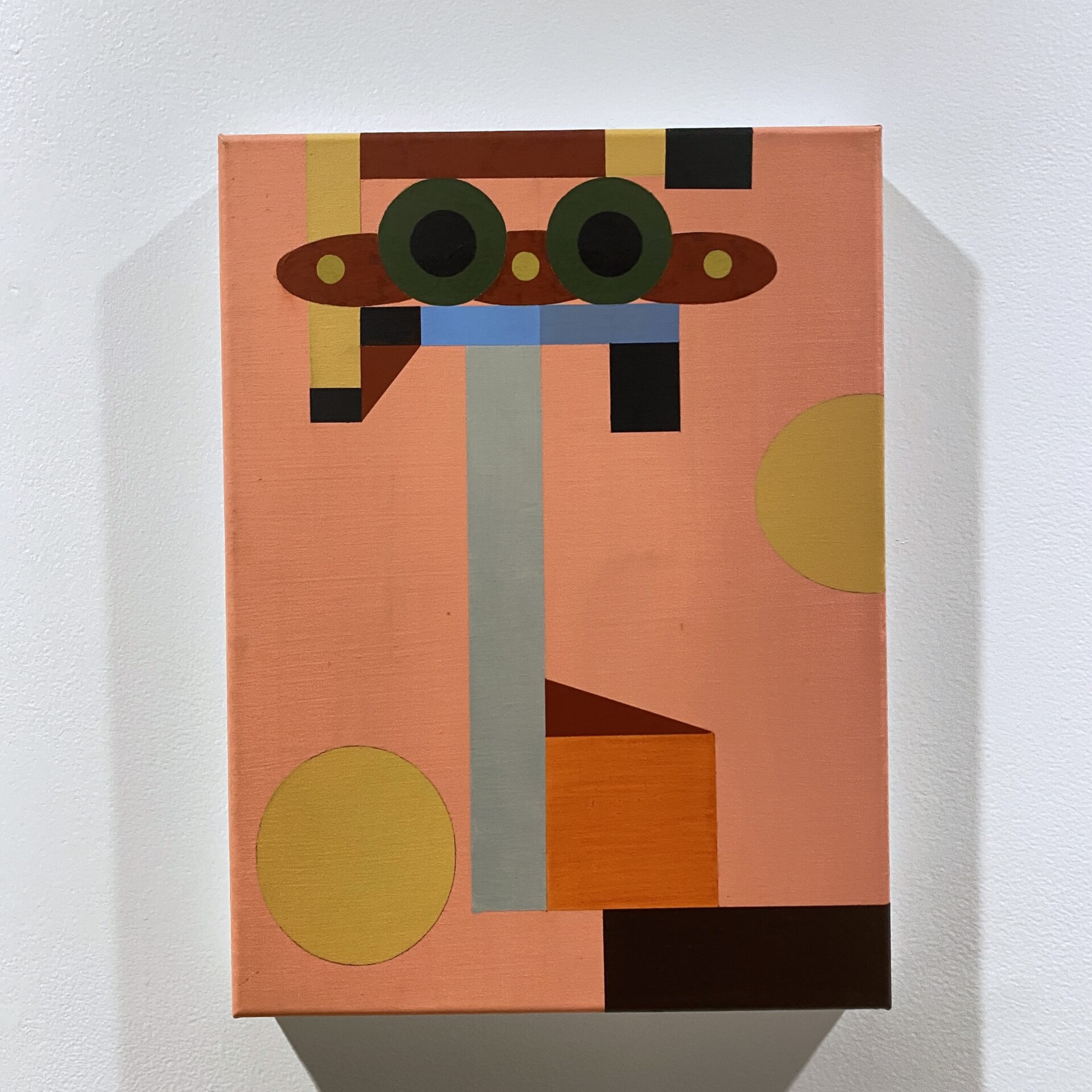 Denys Watkins, 'Gilded Lily', Acrylic on canvas, 400 x 300mm, 2021-2025, $5000, Photo Credit Melissa Wong