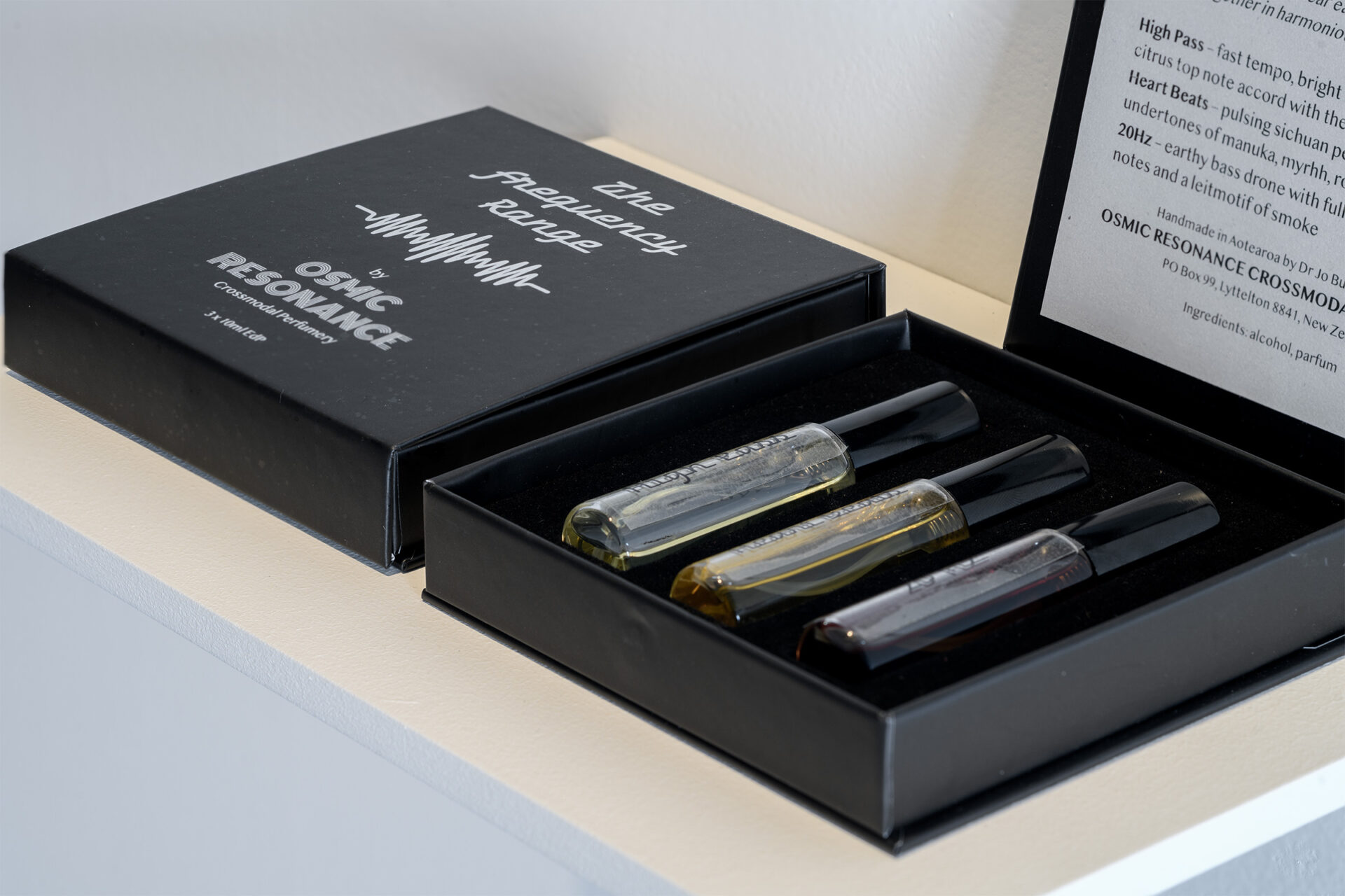 Jo Burzynska, 'Frequency Range' Scent, 2023, Photo Credit Owen Spargo